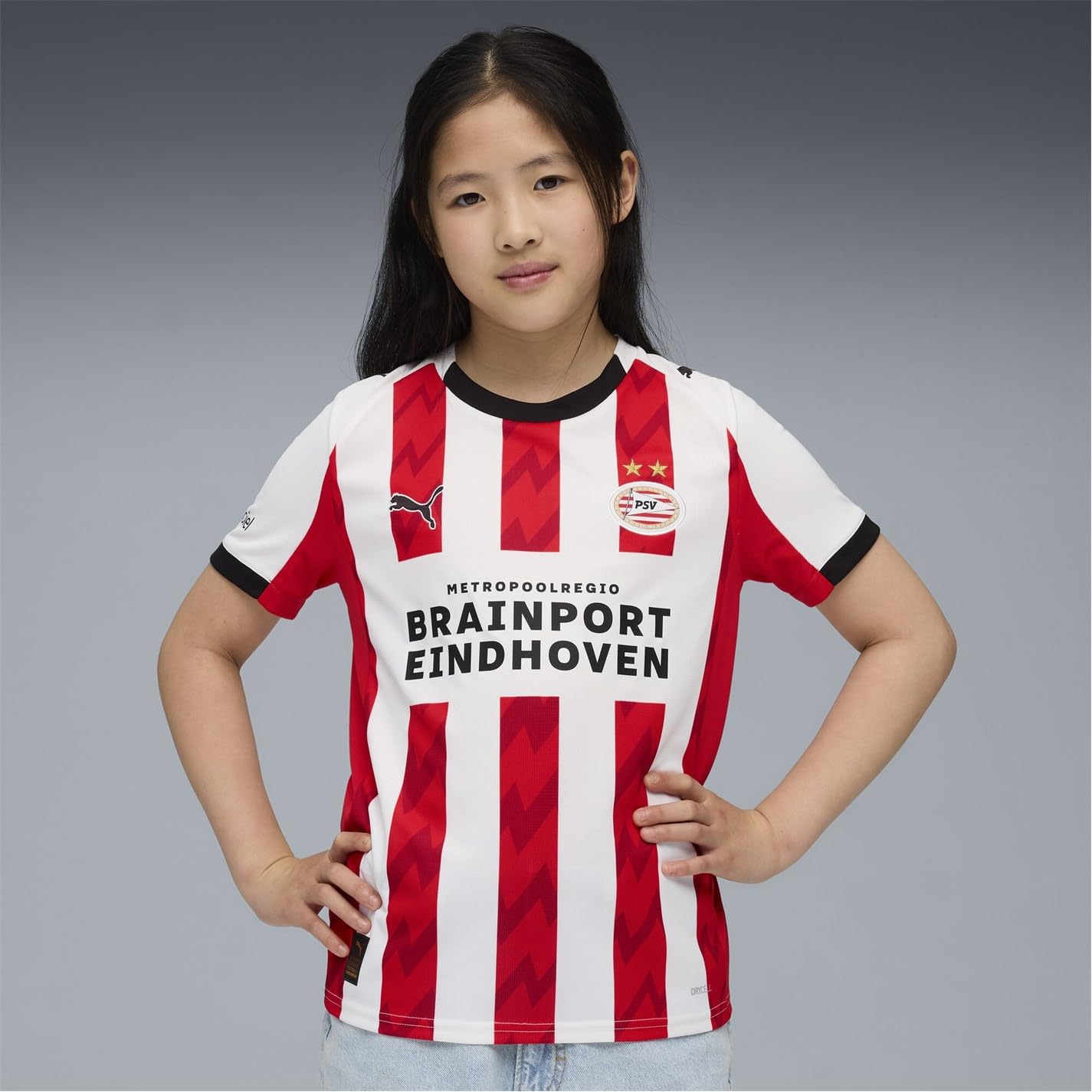 Puma Camiseta de manga corta para niños PSV Home 2025 2026