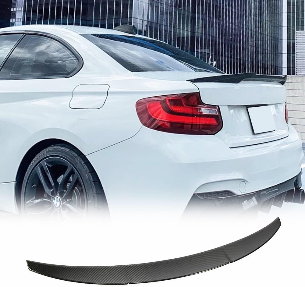 Carbon Fiber Trunk Spoiler for BMW 2 Series F22 M235i M240i F87 M2 Coupe 2014-2018 Rear Lip Spoiler Deck Lid (Type B)