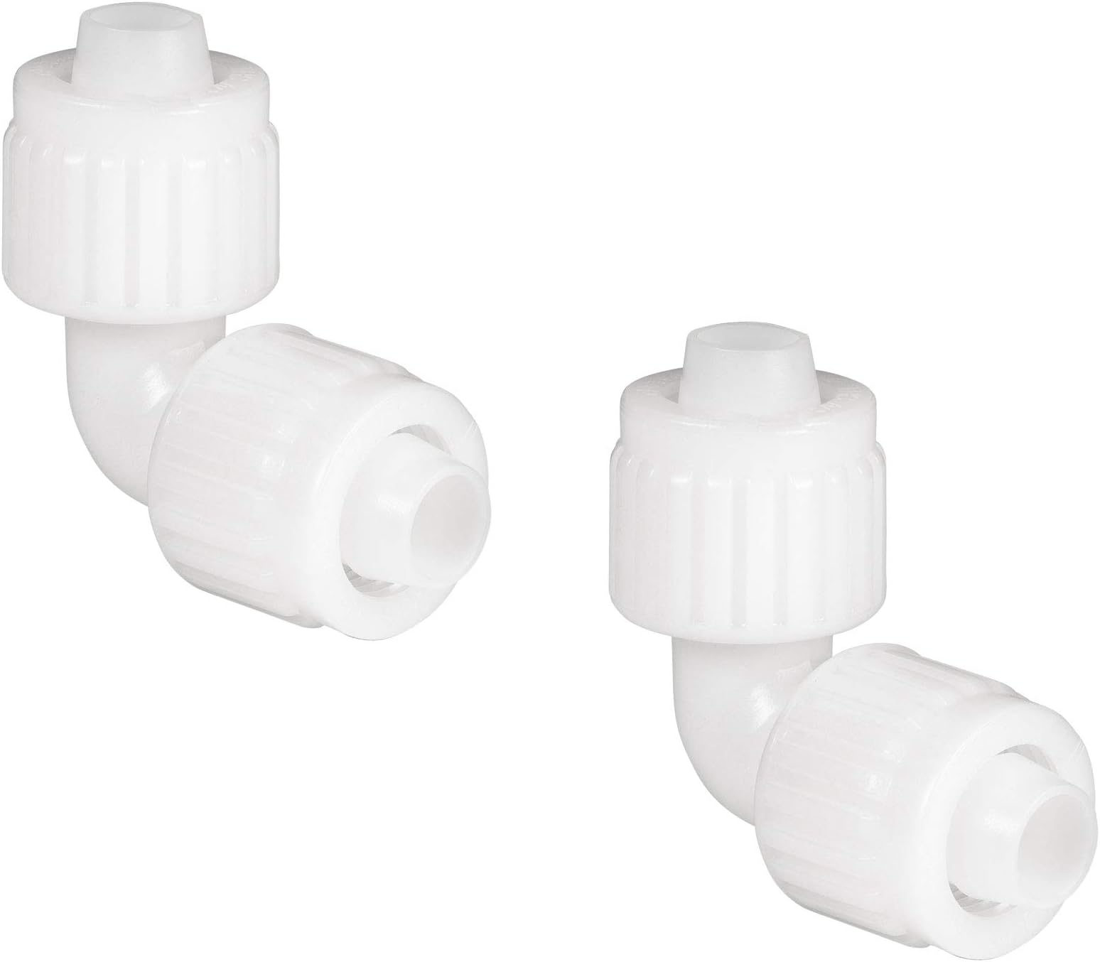 RecPro RV Plumbing Hardware | 06800 | 1/2" Compression Elbow | 90-Degree Fitting | Pex Pipe/Tubing Fittings (2 Fittings)