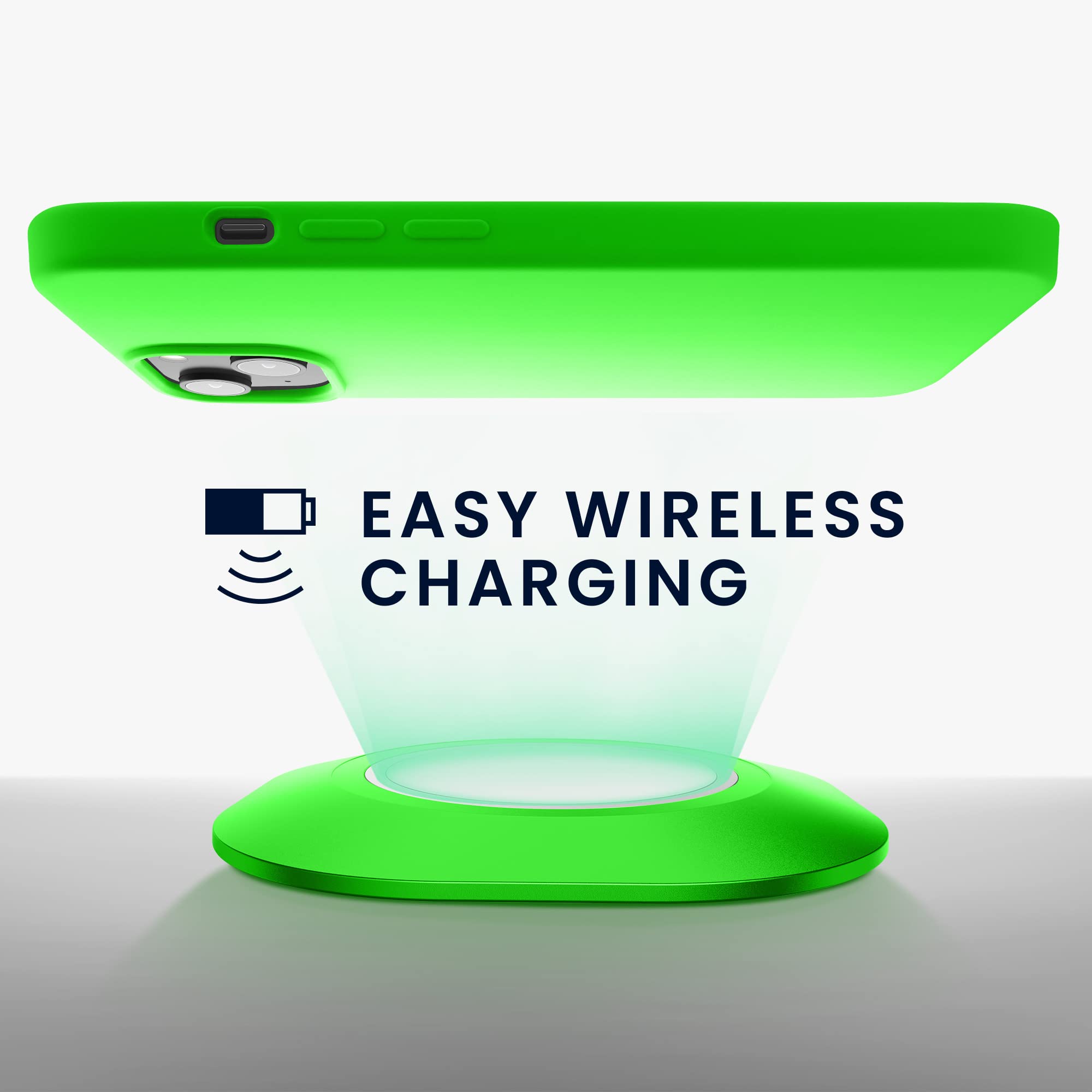 Kwmobile Case For IPhone 14 Pro Max Case - Slim Soft TPU Silicone Cover - Works With Wireless