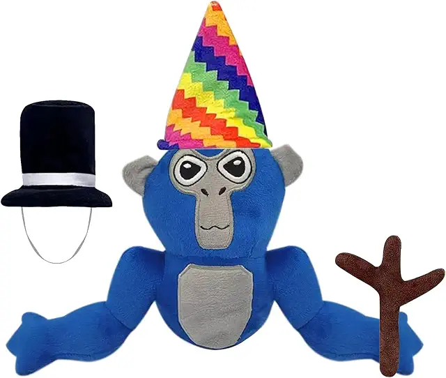 Gorilla Tag Plush Set of 4 - Soft Stuffed Animal Toys for Game Fans