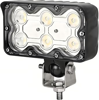 5.6 Inch LED Tractor Light, 36W 2800LM High Power Work Light 30 Combo Beam IP67 Waterproof LED Work Light for Tractor, Truck, Agriculture Vehicles, Vans and Heavy-Duty Equipment 1 PCS