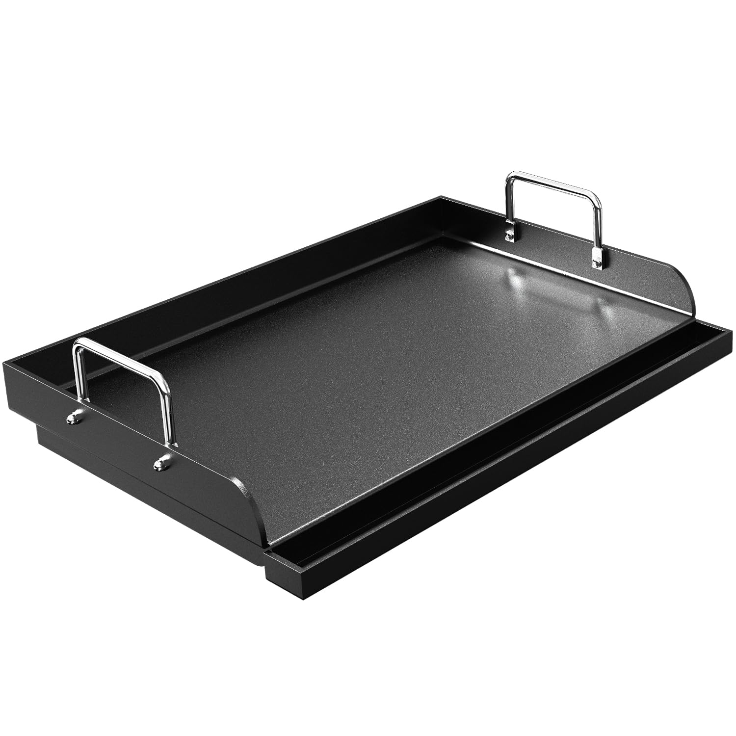 Arribueno Nonstick Griddle for Gas Grill, 23" x 16" Ceramic Coated Flat Top Griddle for Stove Top, Heavy-Duty, Even Heating, Easy Clean, for Outdoor BBQ & Everyday Cooking