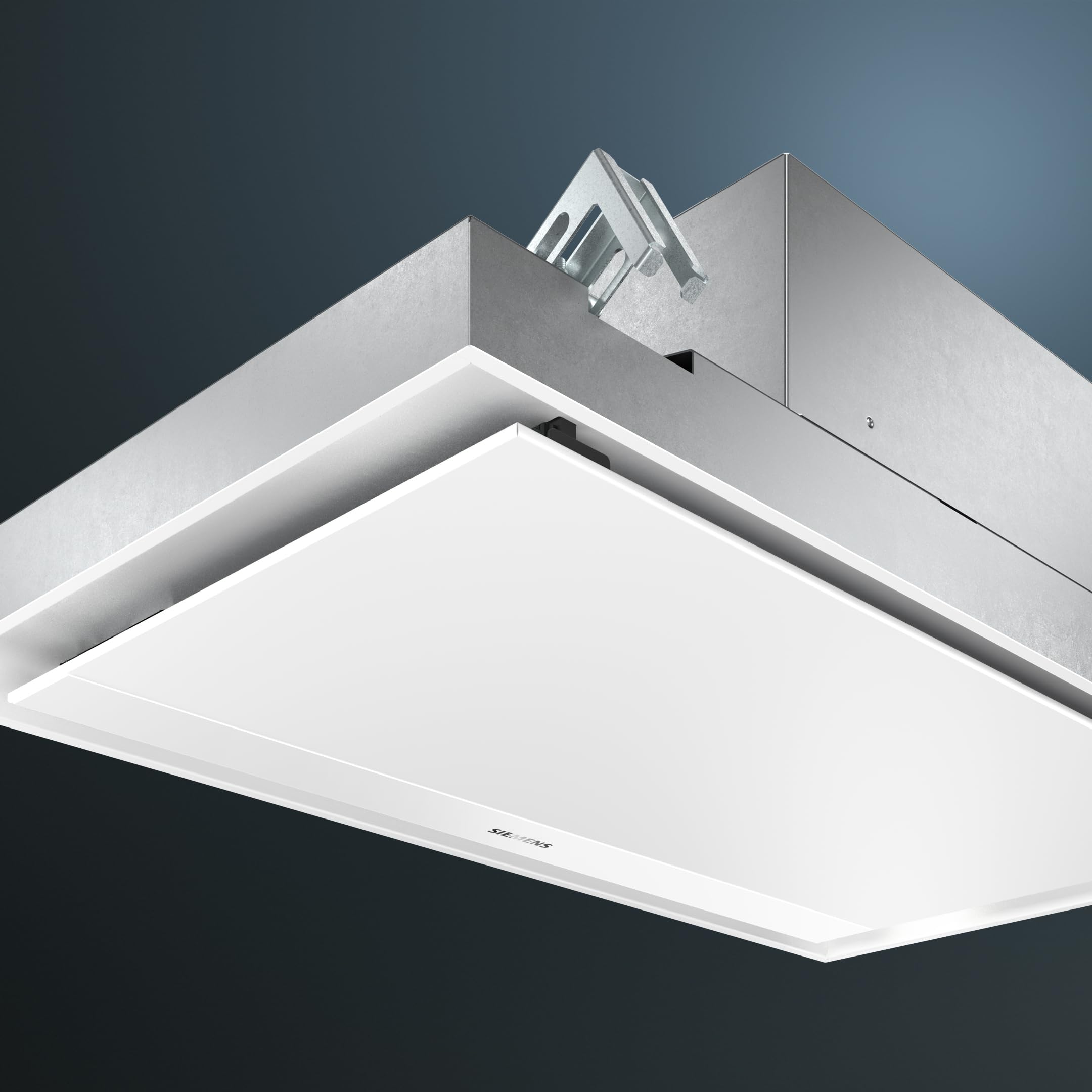 Siemens - Extractor de techo, iQ500, 90 cm de ancho, Home Connect, voiceControl, blanco, LR96CAQ20