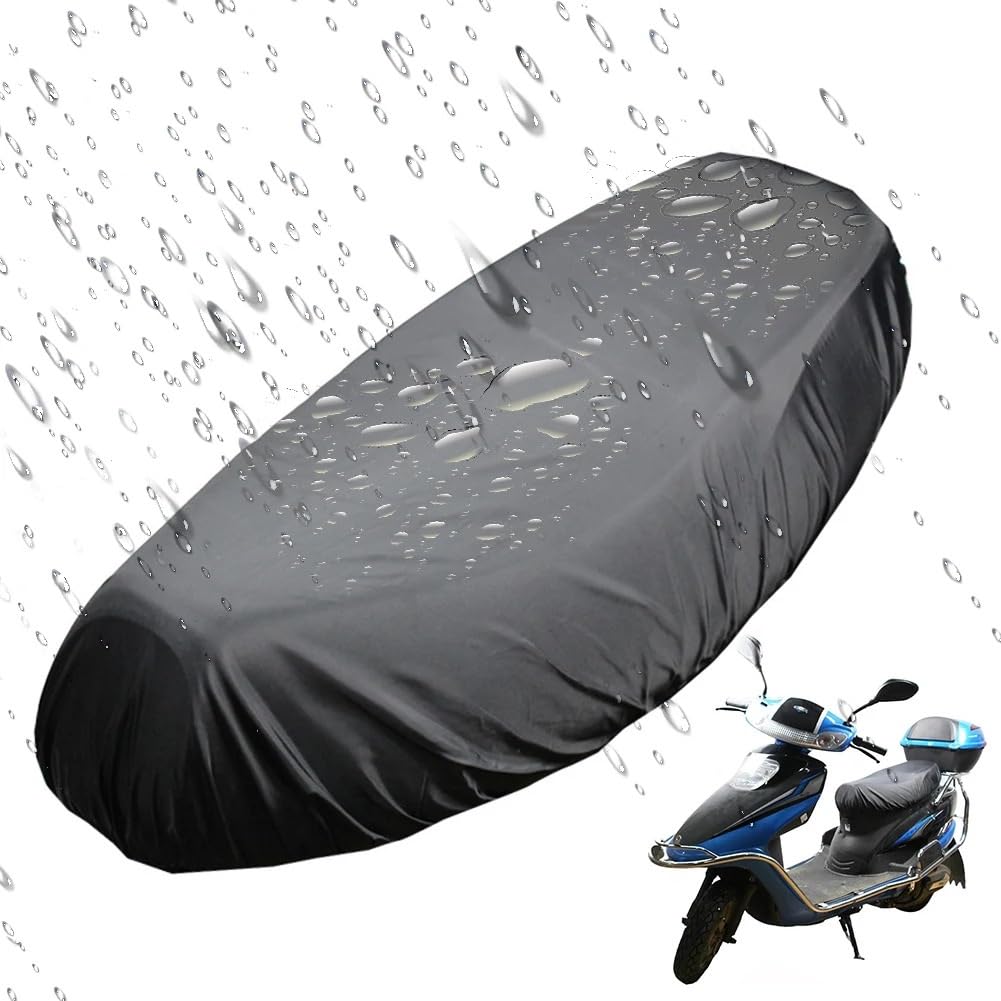 Housse De Pluie Pour Siège De Moto – Tissu Oxford 210D Imperméable, Protection Soleil Et Neige