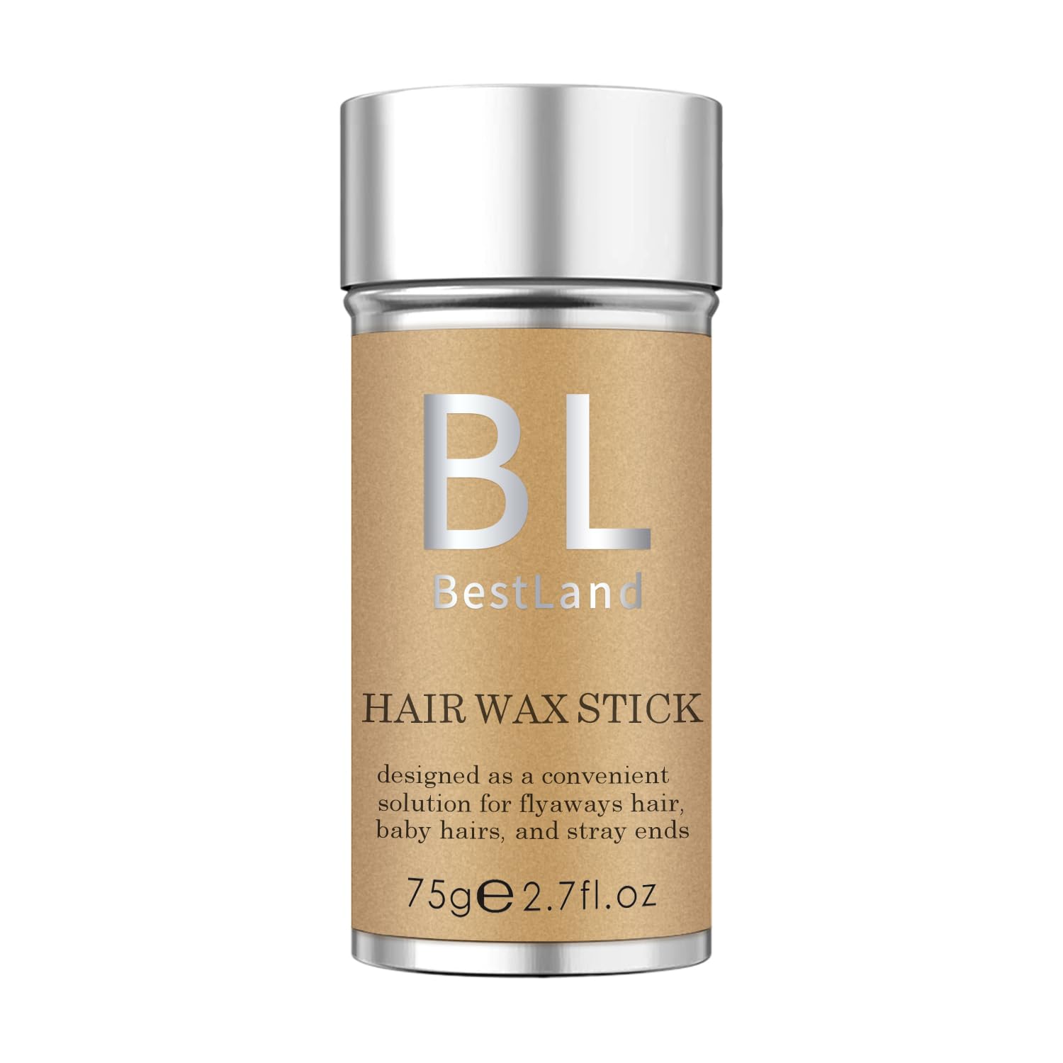BestLand Hair Wax Stick – Non-Greasy, No-Residue Tamer for Flyaways, Frizz & Baby Hair, Styling Stick for Edges & Slick Back Looks, for Women, Men & Kids