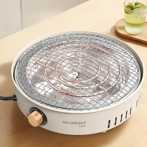 MIXEN Portable Charcoal Barbecue Grills,Stainless Steel Charcoal Grills,Tabletop Outdoor Smoker Grill,14inch Mini Camping BBQ Grill with Folding Legs,Household Camping Grill Stove