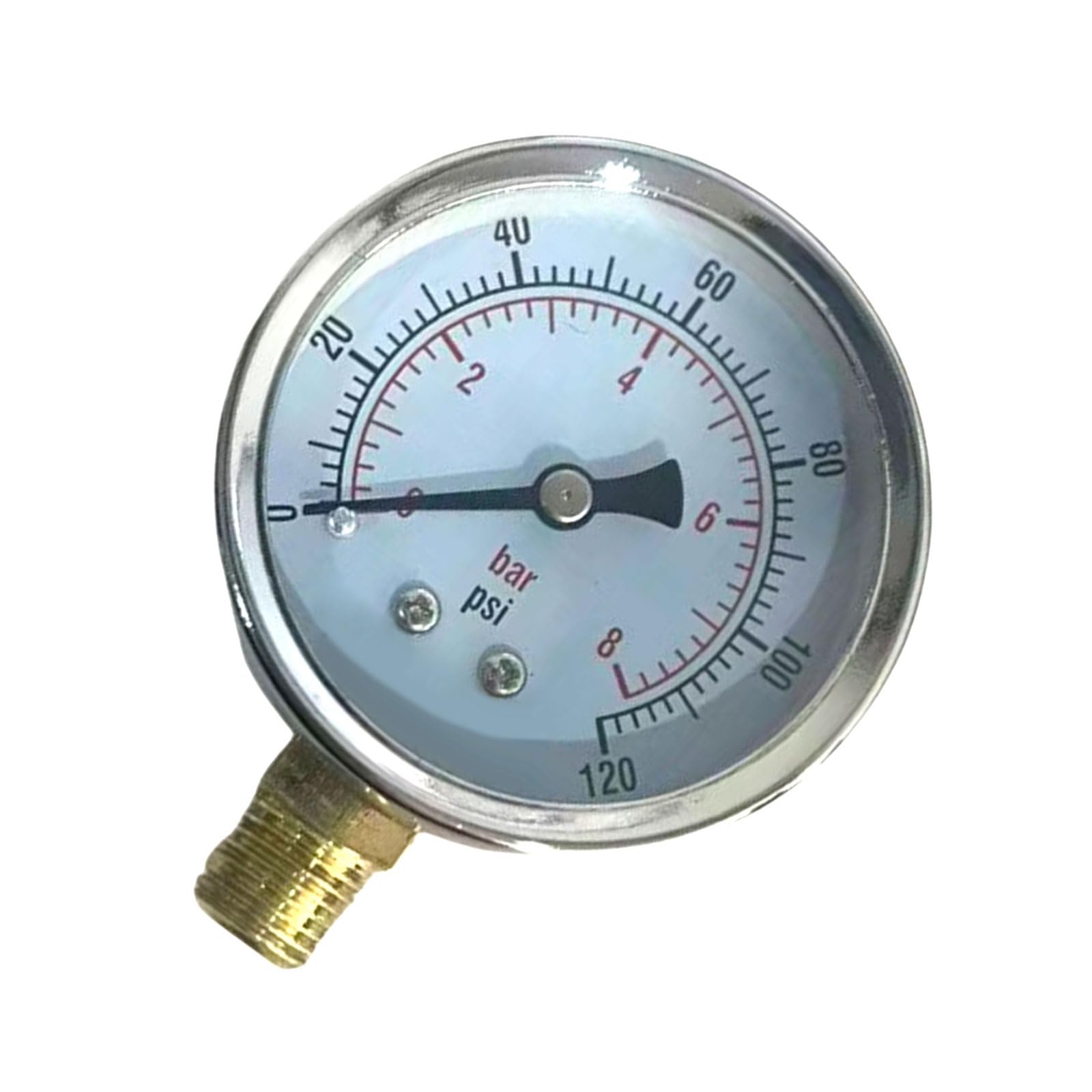 Professional Metal Pressure Gauge 60mm Diameter for Precisely Measurement of Hydraulic and Pneumatic Systems Pressure Meter