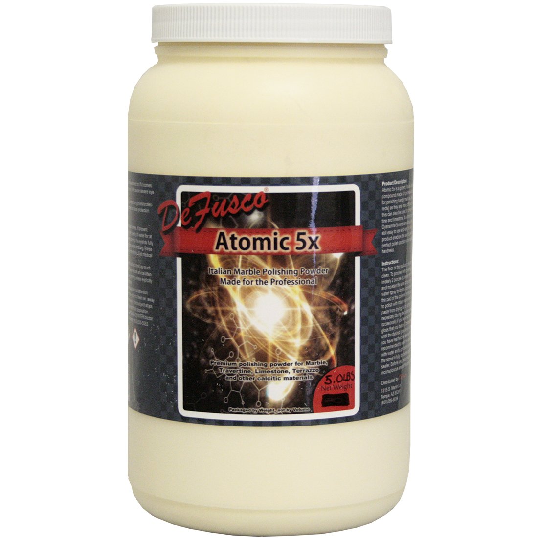 Atomic 5x Traditional Italian Marble Polishing Powder - 5lbs