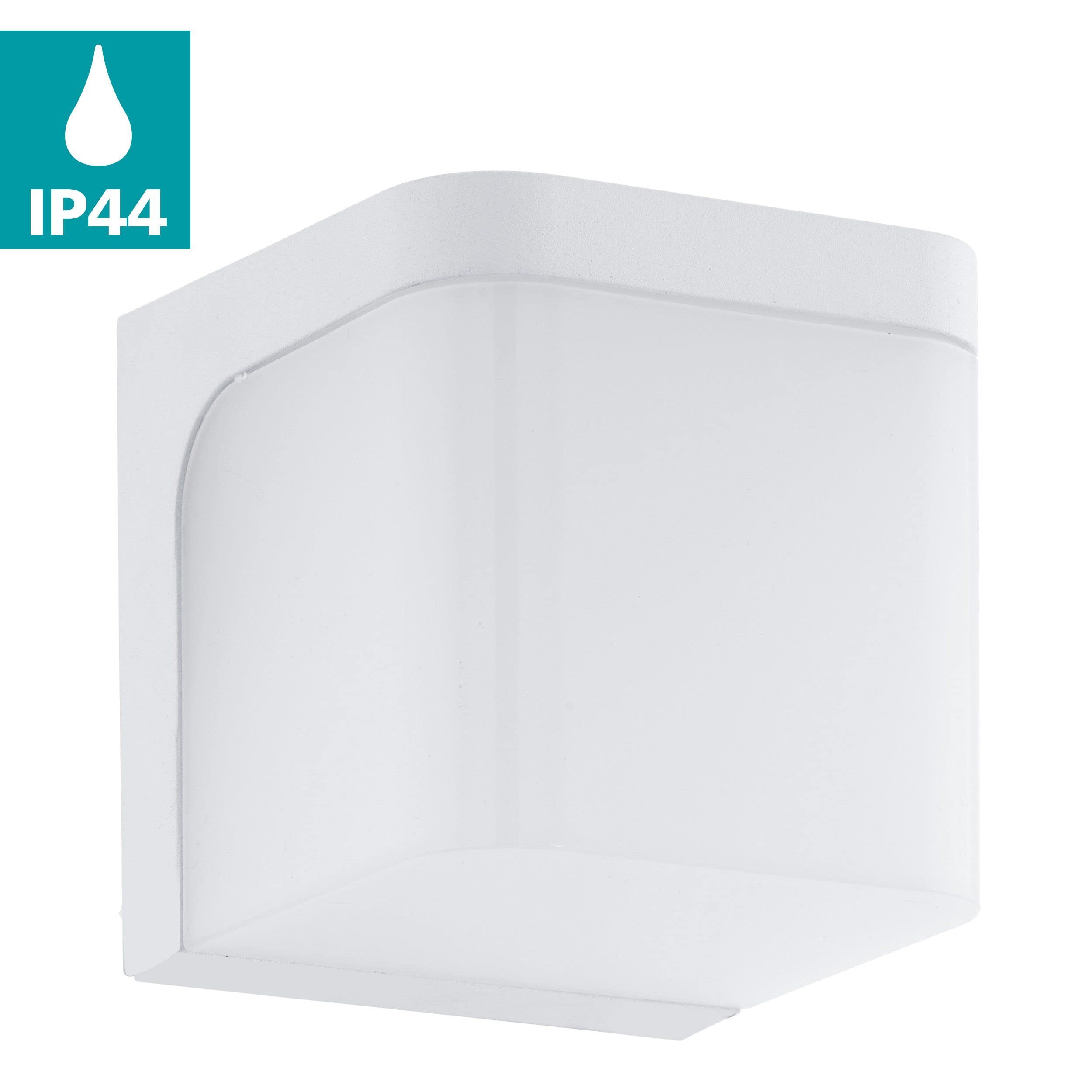EGLO LED Lampada da Parete Esterna Jorba, 1 fiamma, Lampada da Muro in