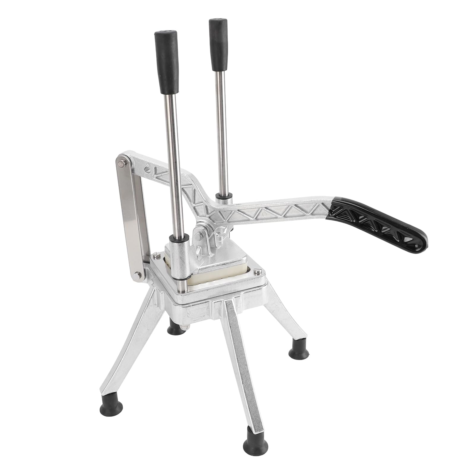 Generic Chopper de Vegetales, Cortador de Cebolla Fría Francés con 3 Cuchillas Reemplazo Aluminio Aleado Cortador Vegetales Dicer para Restaurantes Cocina en el Hogar