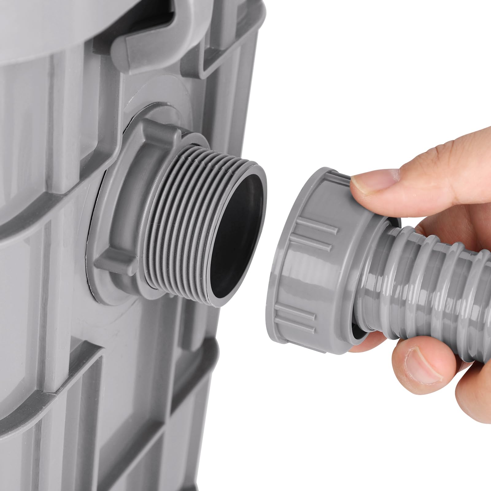 Kommerzieller Fettabscheider, 22L Öl Wasserabscheider mit 1 oberen Einlass, PP Removable Baffles zur Trennung von Altöl, Fett und Wasser verwendet für Restaurant Küchen - 37x26x30cm