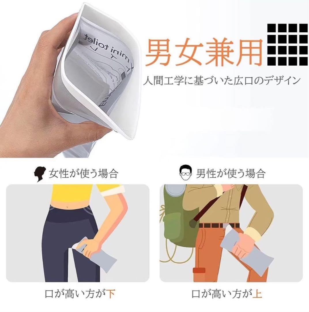 Amazon.co.jp: 災害用トイレ 200個入り 男女兼用 アウトドア 災害携帯