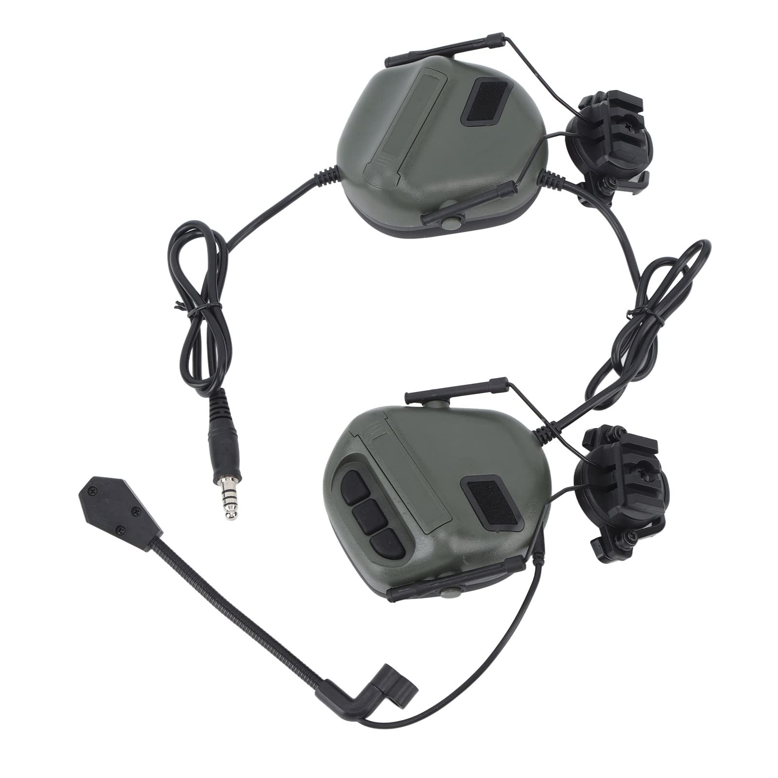 Sponsored Ad – Ear Protection Headset, Noise Reduction 360 Degree Rotation Folding Soundproof Cotton Flexible Shooting Headset with Microphone