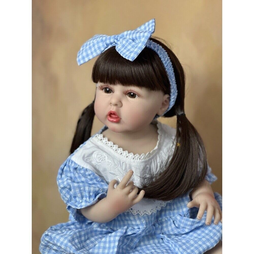 Amazon.co.jp: Meeler リボーンドール 女の子 55cmリアルな 笑顔