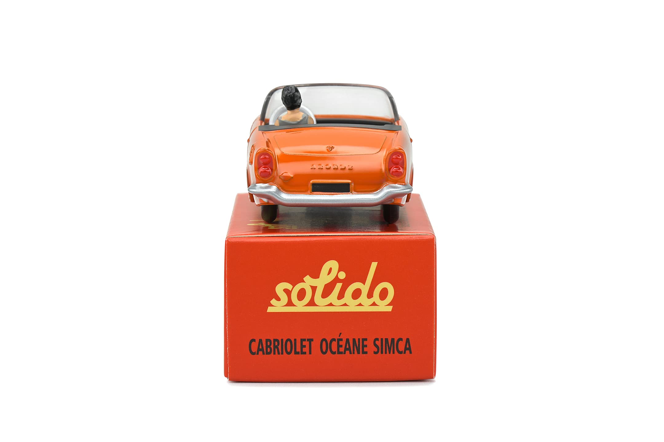Solido 1:43 Simca Oceane Cabriolet - Orang, Multicolored - Image 4