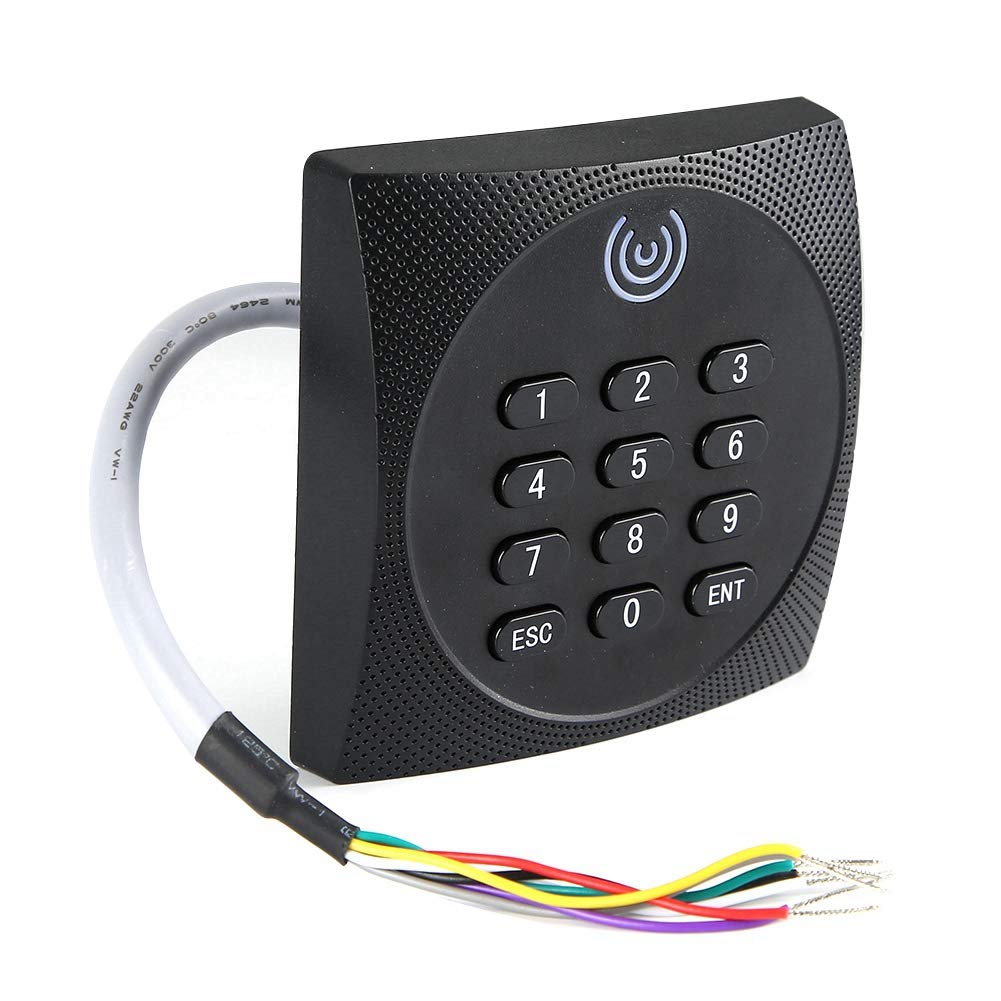 125 kHz WG26 RFID wasserdichtes Tastatur -Karten -Leser -Zugangskontrollsystem mit WIEGAND -Ausgang für den Innenraum Außenverwaltung.