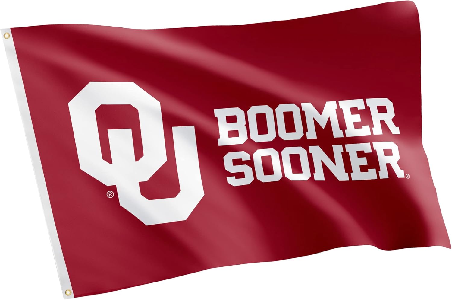 Desert Cactus University of Oklahoma UO Flag - 3 x 5 Feet Sooners Banner, Indoor/Outdoor Durable Fabric, 100% Polyester Design (Style D)