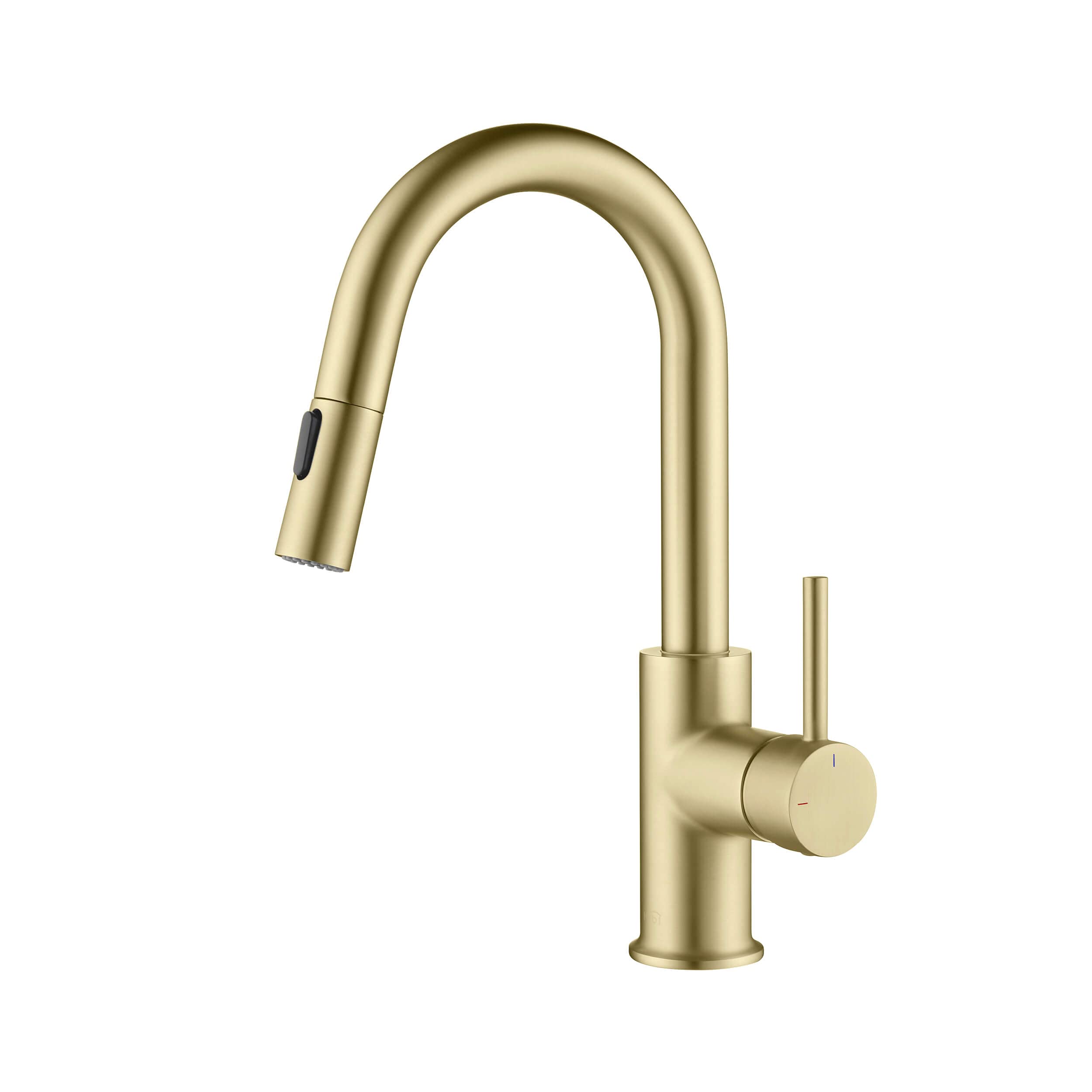 KIBI Pull Down Gold Faucet