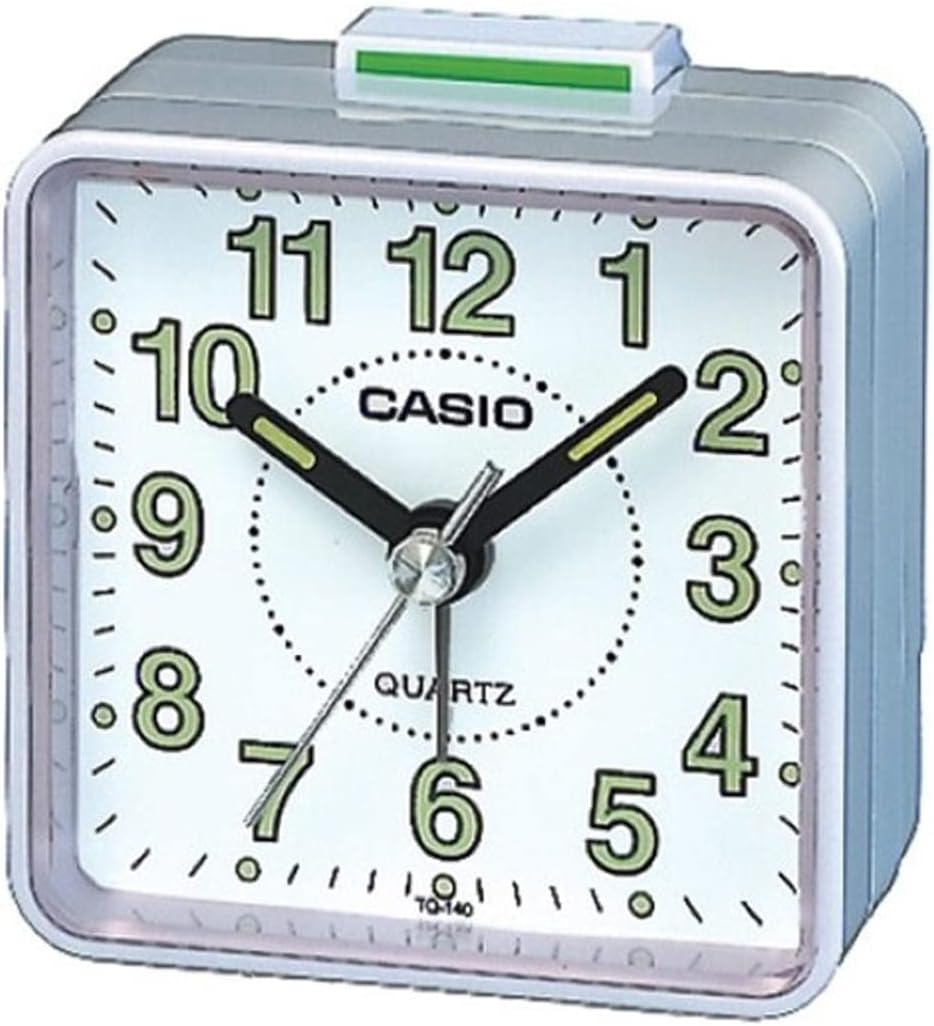Casio Abstract Themed Analog Table Clock (TQ-140-7DF)