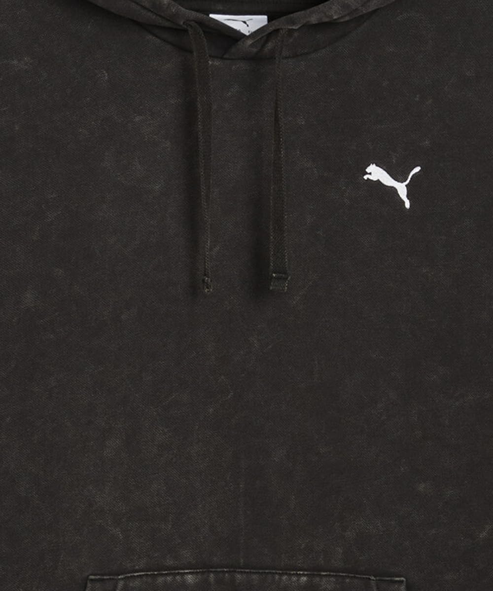 PUMA Ess Elevated Relaxed Wash Hoodie FL Felpe con Cappuccio Uomo (Pacco da 1)
