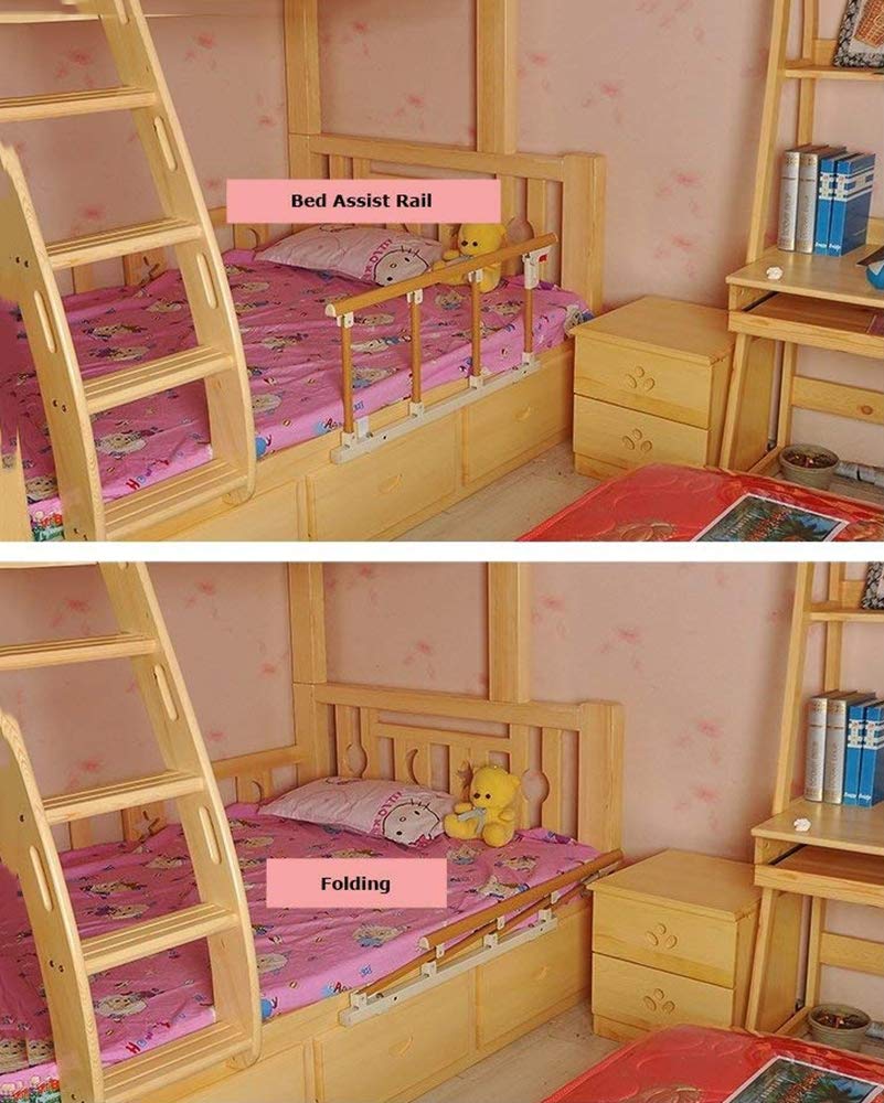 GHzzY Bed Assist Rail - Rotaie del Letto di Sicurezza per Anziani, Adulti e Bambini - Pieghevoli di Protezione del Letto da Letto Dispositivi di Assistenza Medica (1 pz)