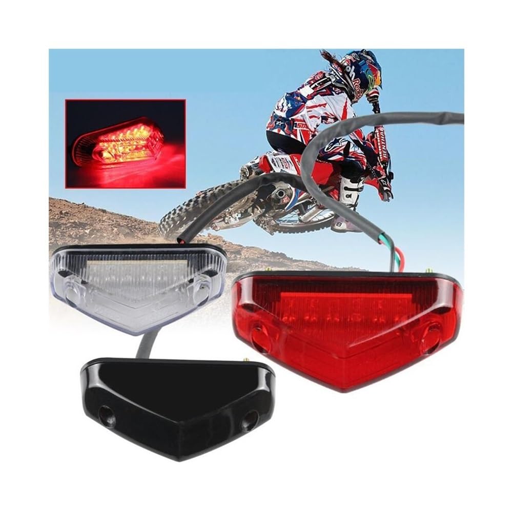 Moto luce freno stop Fanale Posteriore Universale Per Moto Luci A LED Per Freno Posteriore 12V Accessori Per Ricambi Per Attrezzature Moto Per Motocicletta