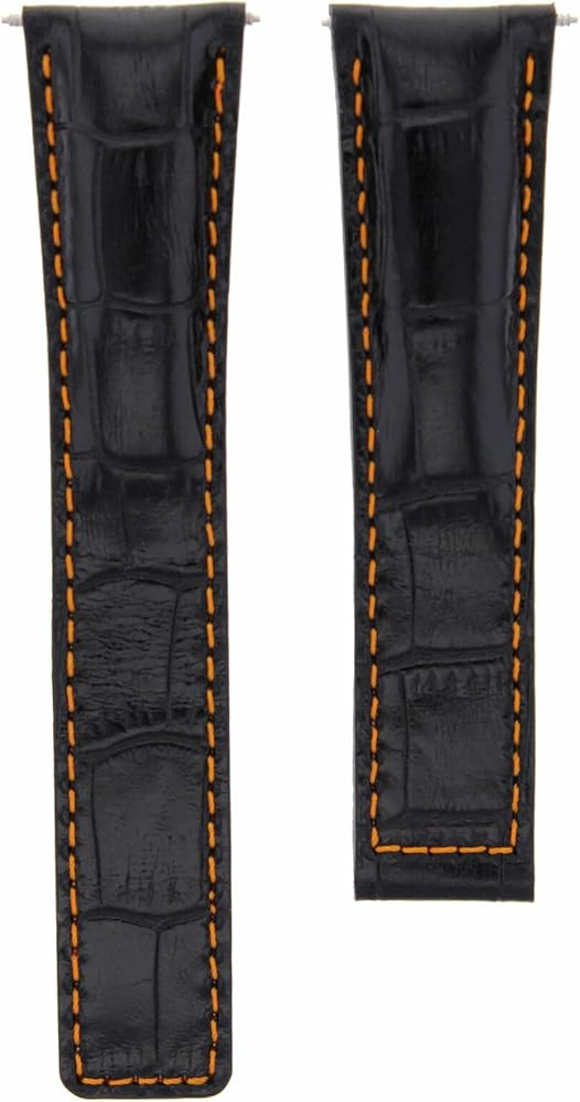 Amazon.com: Ewatchparts 20mm Leather Watch Band Strap Clasp