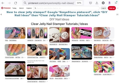 Introduction Price-Nail Tools & Accessories,Acrylic Nail Supplies & Nail Art Kit Manicure Set-Silicone Stamping Jelly Nail Art Stamper With Scraper Nail Kit For French Nail Art-Nail Art Stamp Tool Set #TOP2