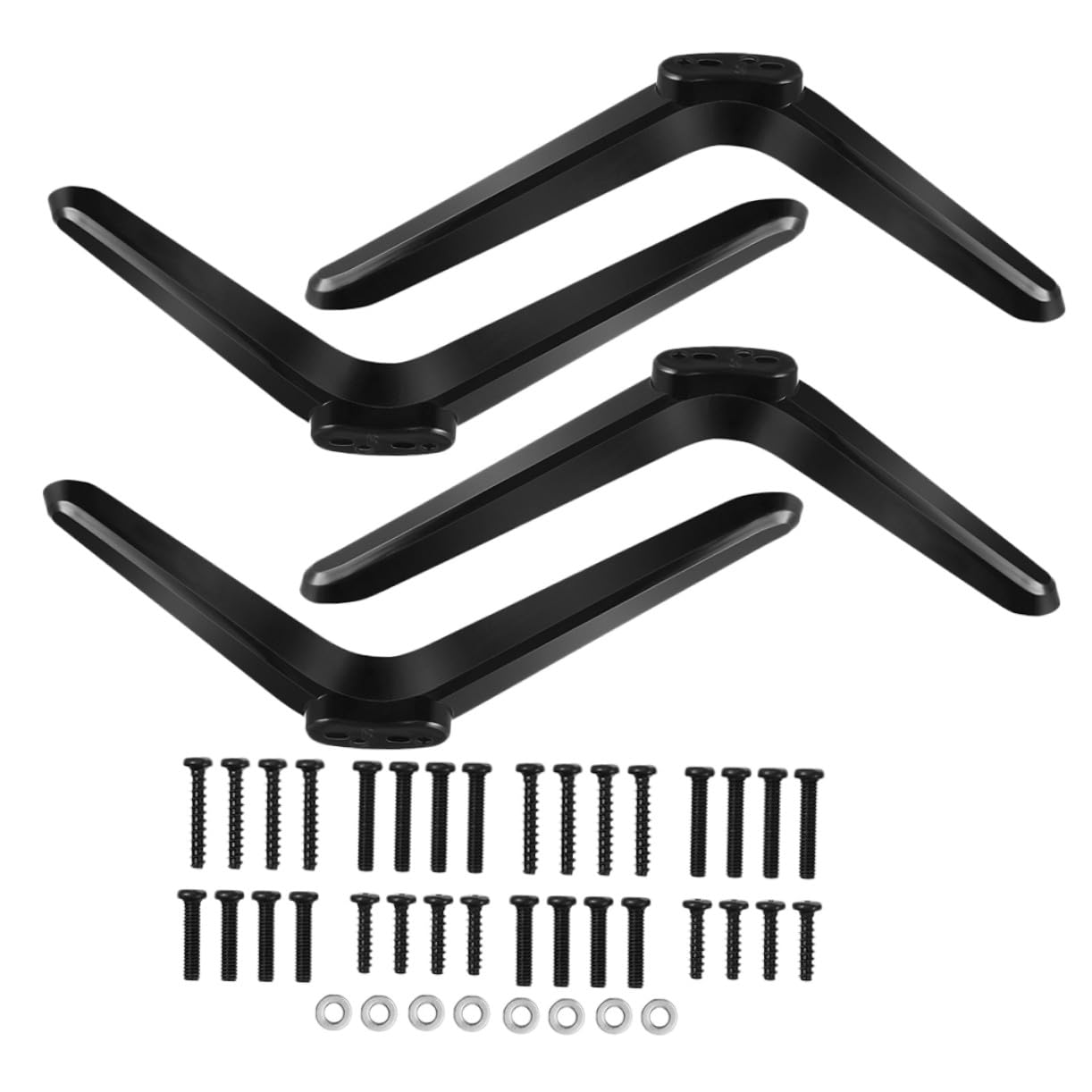 Support de bureau pour téléviseur et écran plat - Solution de surélévation anti-chute et stable - 8