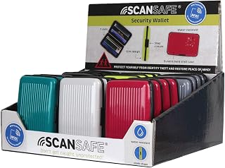 ScanSafe SAFETY AND SECURITY Security Wallet Aluminum 24 pk