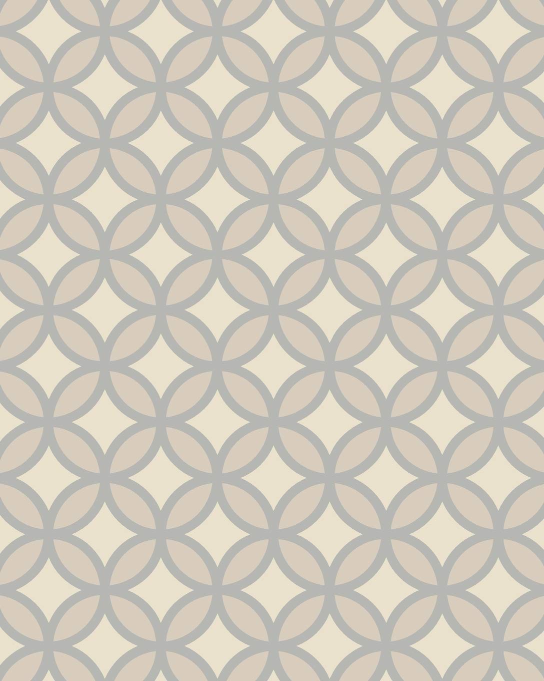 Bullet Grid Journal: Neutral Pattern, 150 Dot Grid Pages, 8x10, Professionally Designed