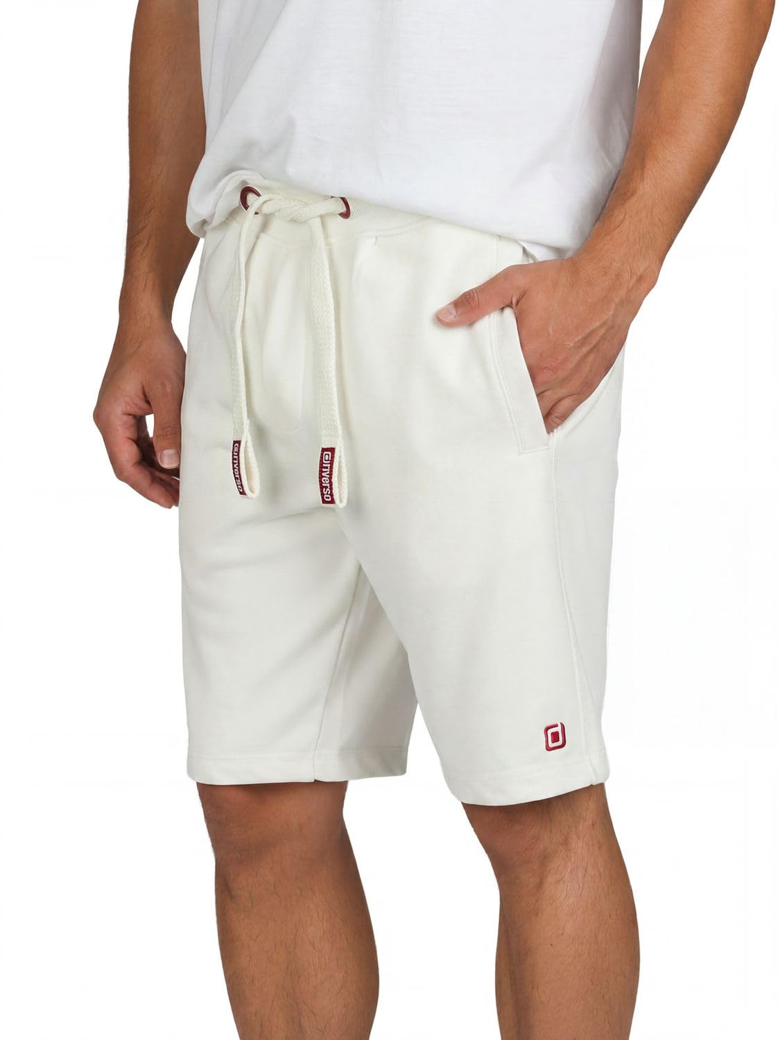 riverso RIVBrian Lot de 2 shorts de sport pour homme, coupe droite, noir, blanc, gris, bleu, vert, tailles S, M, L, XL, XXL, 3XL, 4XL, 5XL