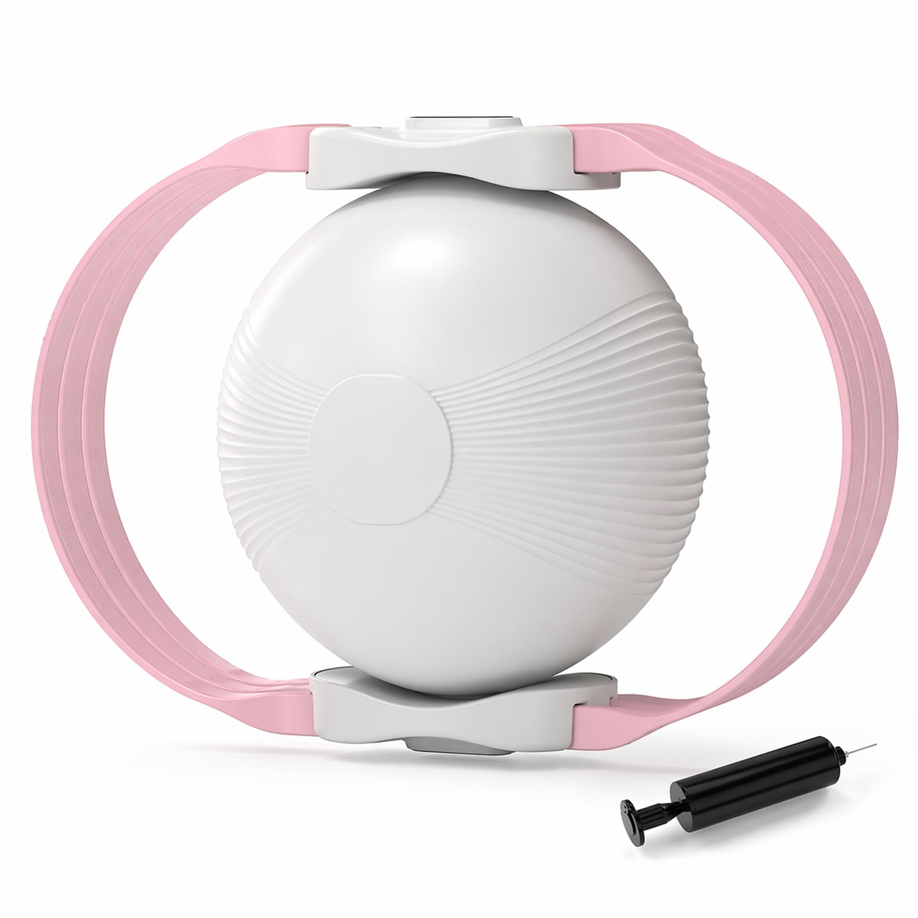 MYHEART Inner Thigh Exerciser for Women Pelvic Floor Muscle Trainer for Postpartum Recovery, Home Gym Workout Equipment with 3 Adjustable Resistance Bands & Pilates Ball, Toning Device-image-16