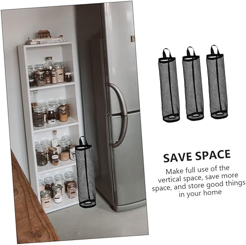 Miniatura 5 de Zerodeko 3 bolsas de almacenamiento de malla para organizar organizadores de almacenamiento, organización y almacenamiento para el hogar,