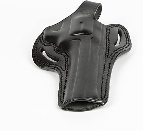 Miniatura 8 de Para Ruger GP100 6 pulgadas 357 Magnum Revolver OWB Funda de pistola de cuero