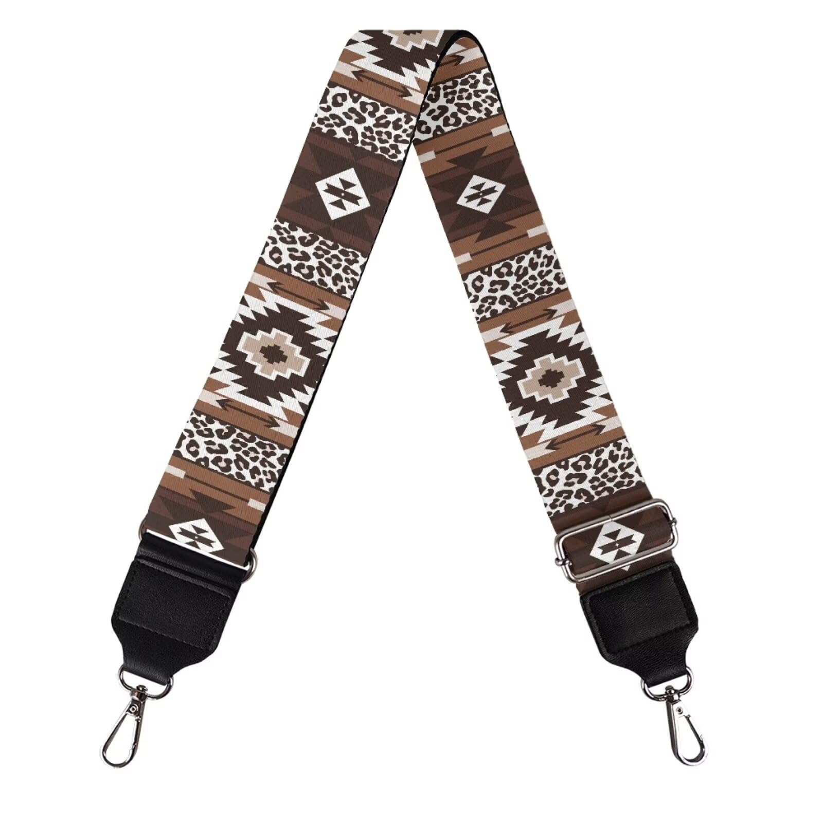 Coldinair Native Aztec Purse Straps Replacement Wide Crossbody Shoulder Strap,Geometric Guitar Strap for Purse, Purse Making Supplies