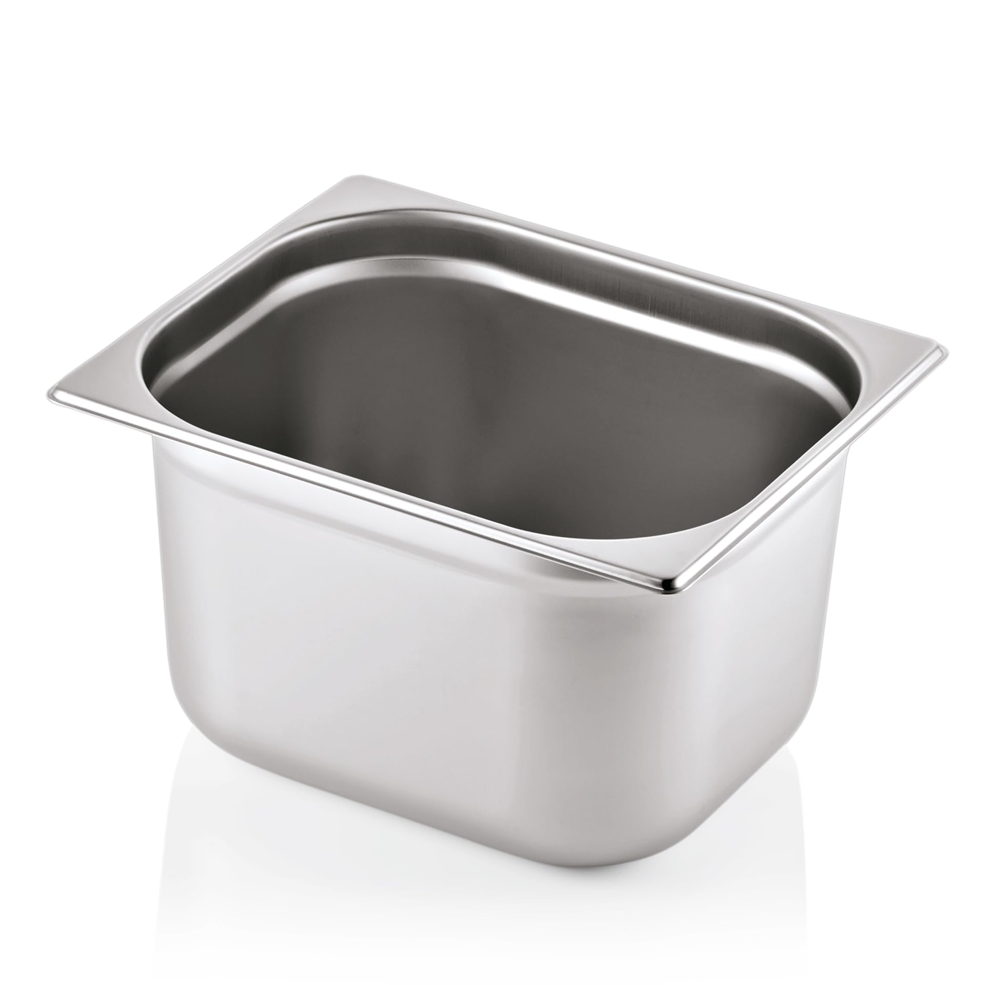 Morleos GN 1/2 200 mm - 11,5 L Gastronormbehälter aus rostfreiem Edelstahl 325 x 265 mm | stapelbar & rostfreier GN Behälter | Gastronomie-, Event- & Catering Zubehör aus robusten 0,7 mm Stahl