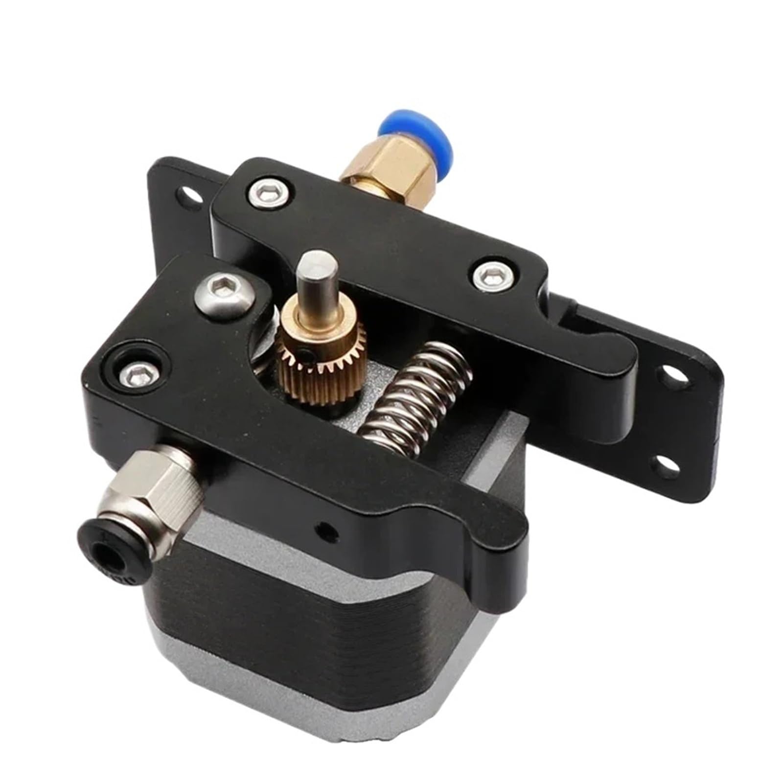 Compatibile con Anycubic, I3 Mega Bowden Direct Extruder Kit remoto in alluminio interamente in metallo for parti della stampante 3D Mega-S(1set)