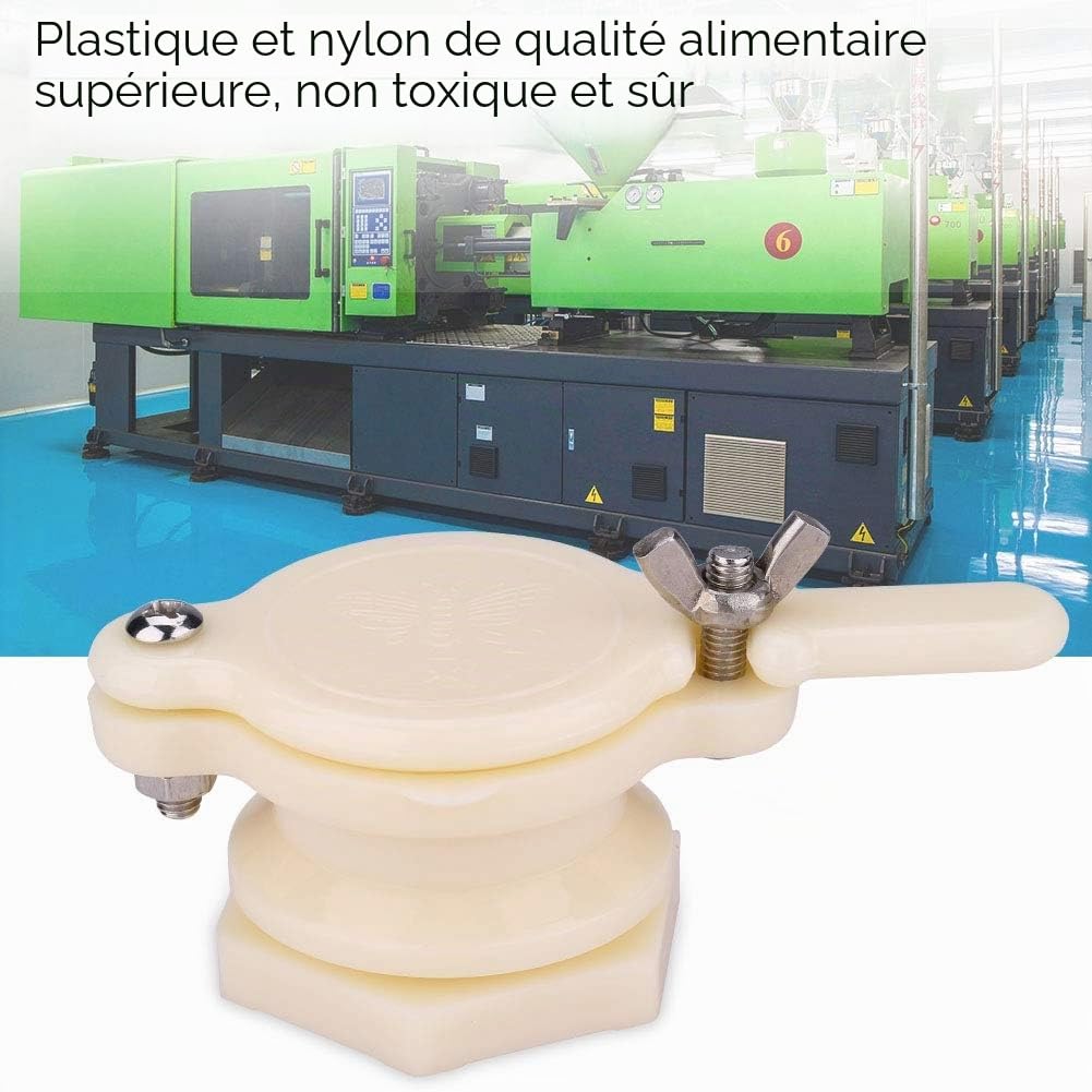 Robinet à Guillotine De Miel d'abeille,Robinet à Guillotine D'embouteillage en Nylon De Miel pour L'apiculture,Extracteur De Miel,Robinet De Miel pour Extracteur, Réservoir De Miel Ou Seau D'embout