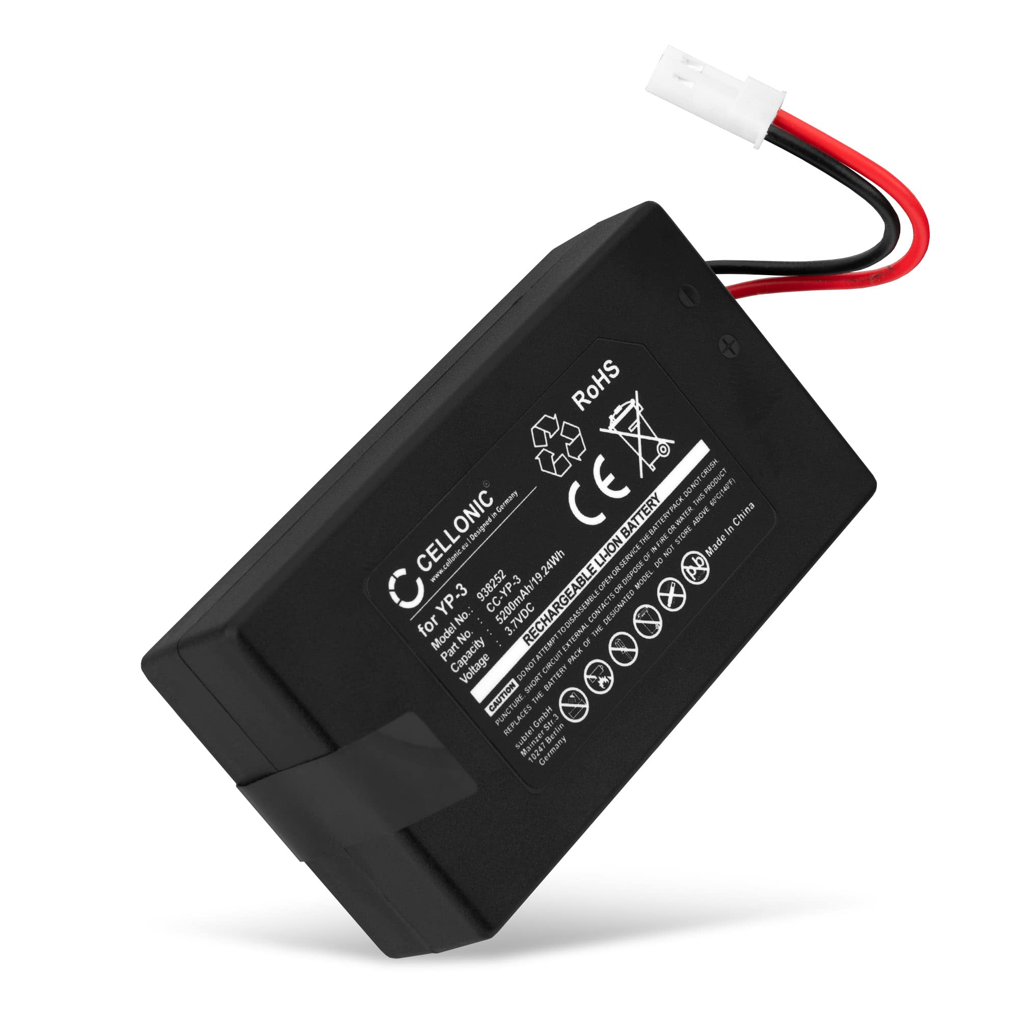battery yp-3 compatibile yuneec q500 regolabile 5200mah