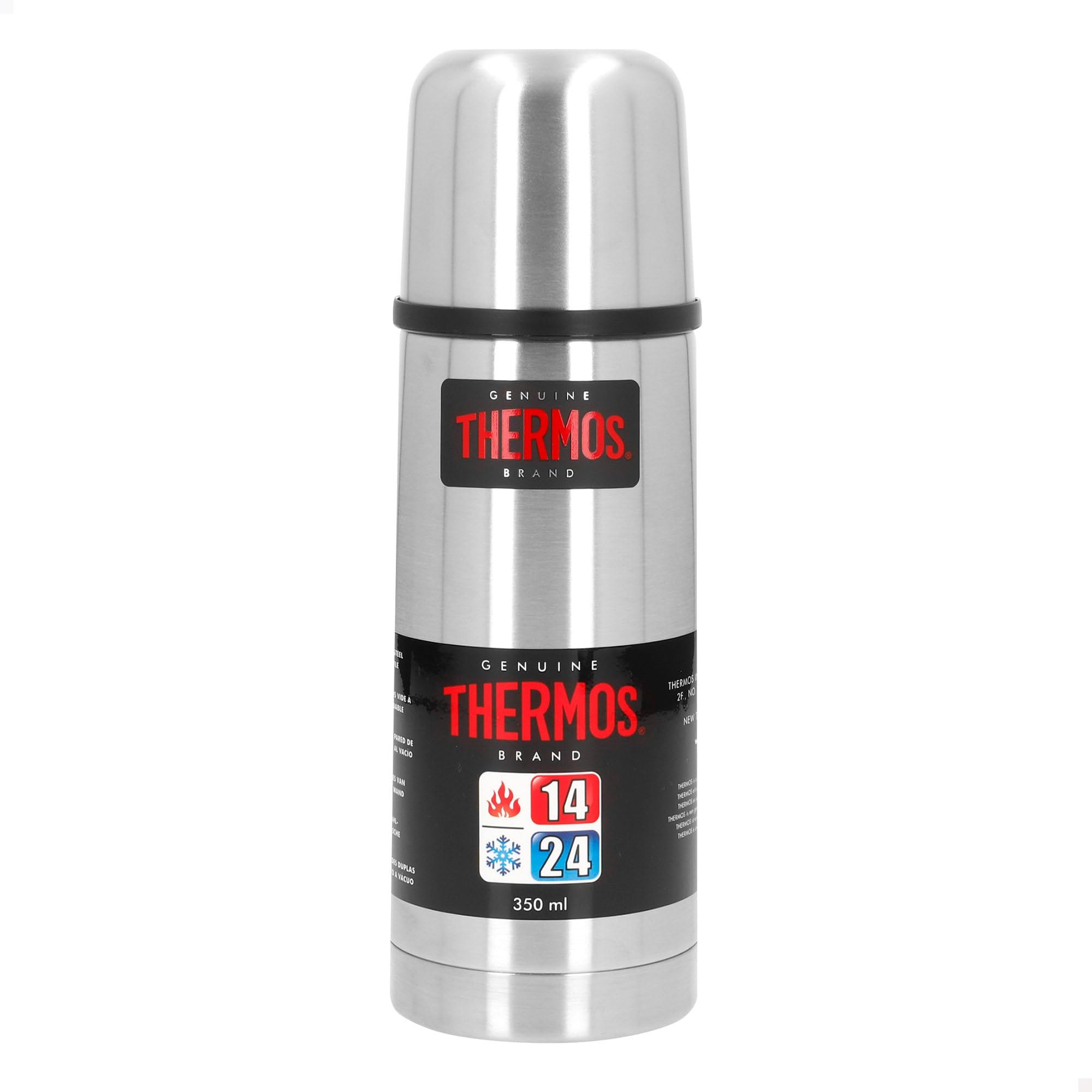 Thermos Leggero e Compatto in Acciaio Inox Opaco cm
