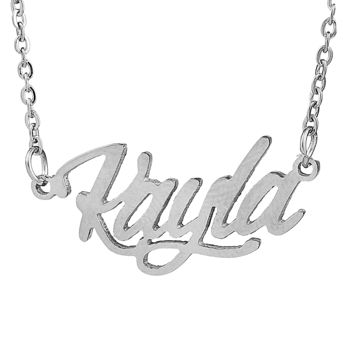 HUAN XUN I Love You Mom Daughter Necklace Sister Necklace 16"