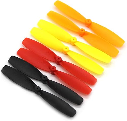 EKIND 8 piezas de hélice de 2.165 in, 2 aspas, eje de 0.039 pulgadas para hojas de abanico, modelo de barco, aeronave RC, barco, bricolaje, avión,