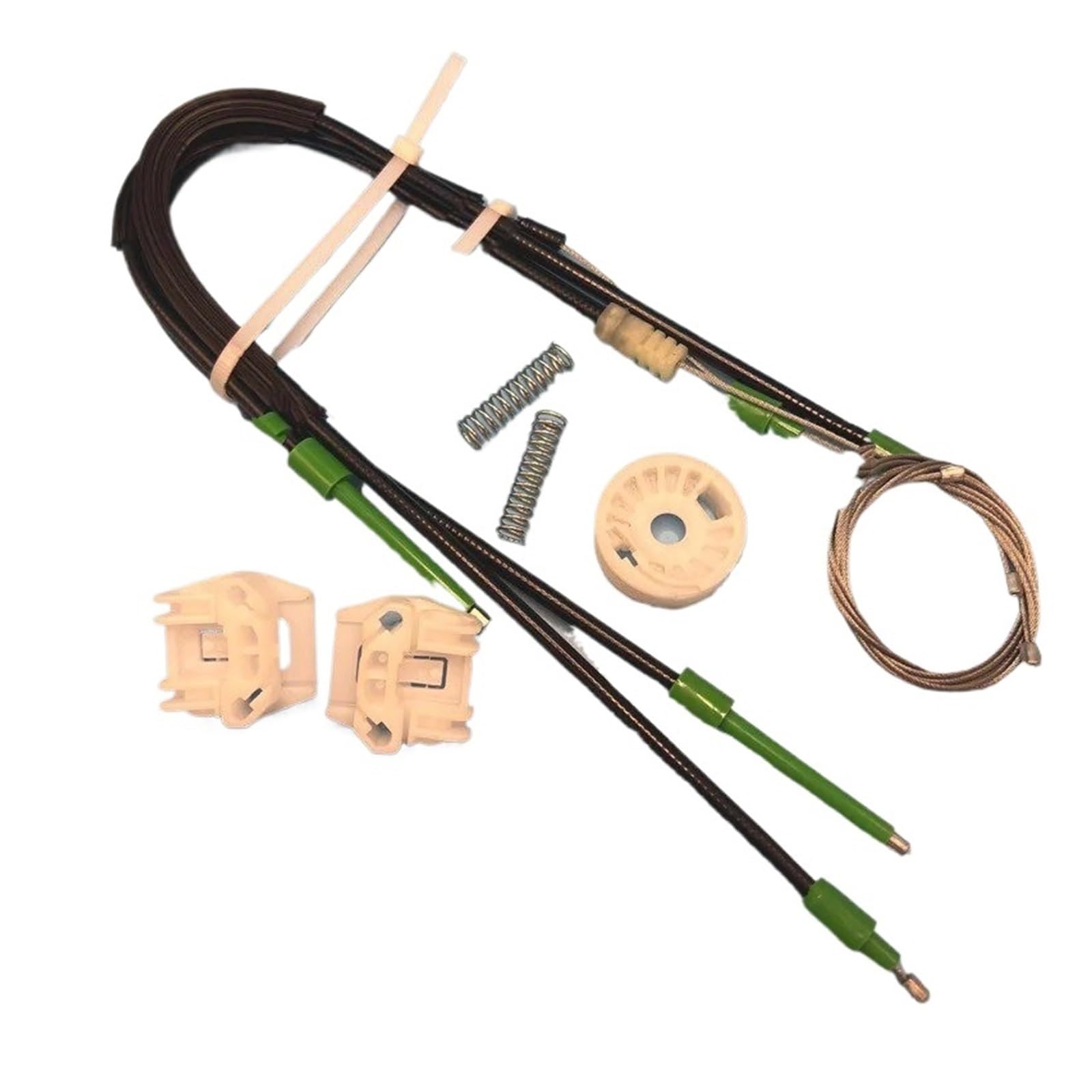 Sauanmnktp Front Right Set Window Winder Repair Kit For Peugeot 607 2000-2010 Window Regulator Repair Kit Front Right