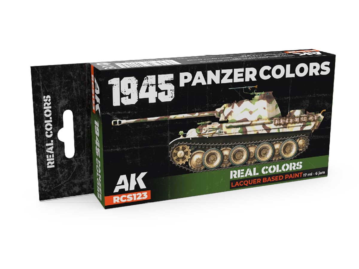AK Real Colors Set RCS123 1945 Panzer Colors (6x17ml)