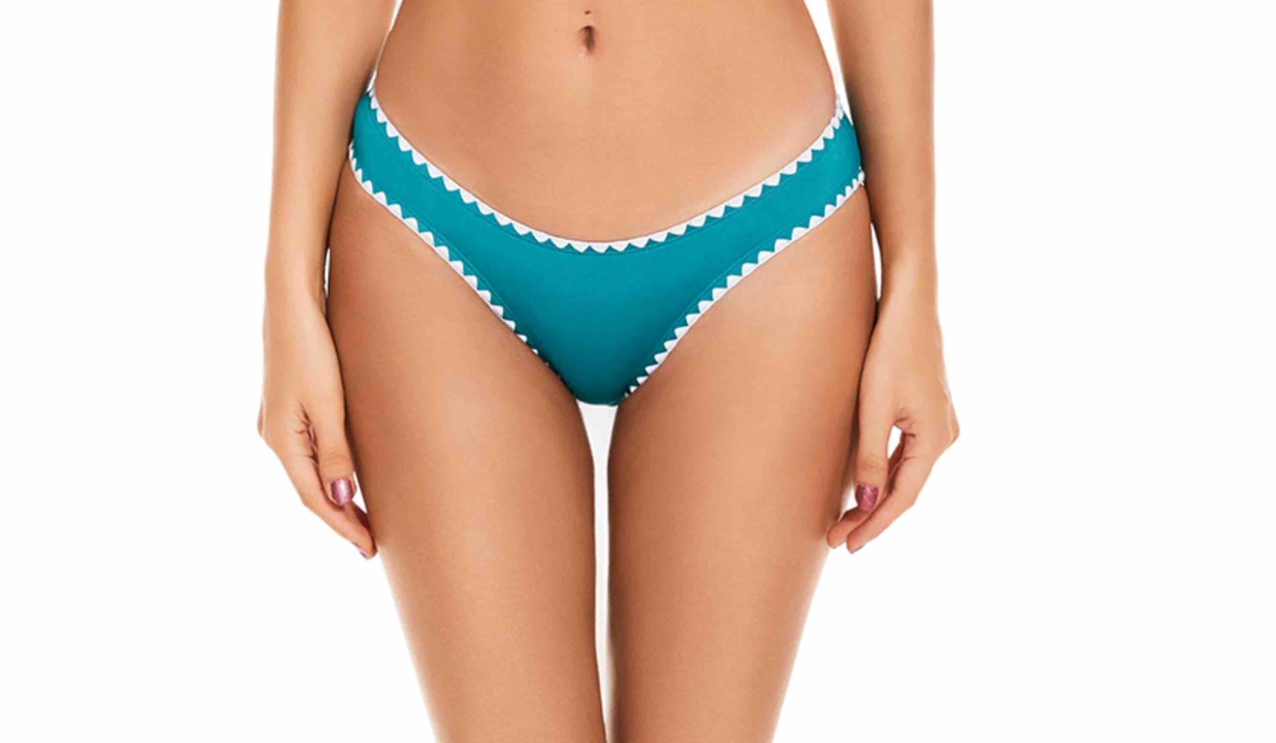 Bas de bikini hipster Lucky Brand en maille premium point coquille femme