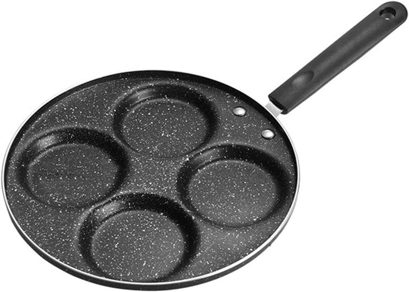 Stuffed Pancake Pan Pancake Pan Pancake Pan,Egg Frying Pan,Pancakes Frying Pans Breakfast Egg Pan Durable Pan Holes Cooking Egg Ham Pans Pancak Maker Pan Cookware Frying Pan Lear