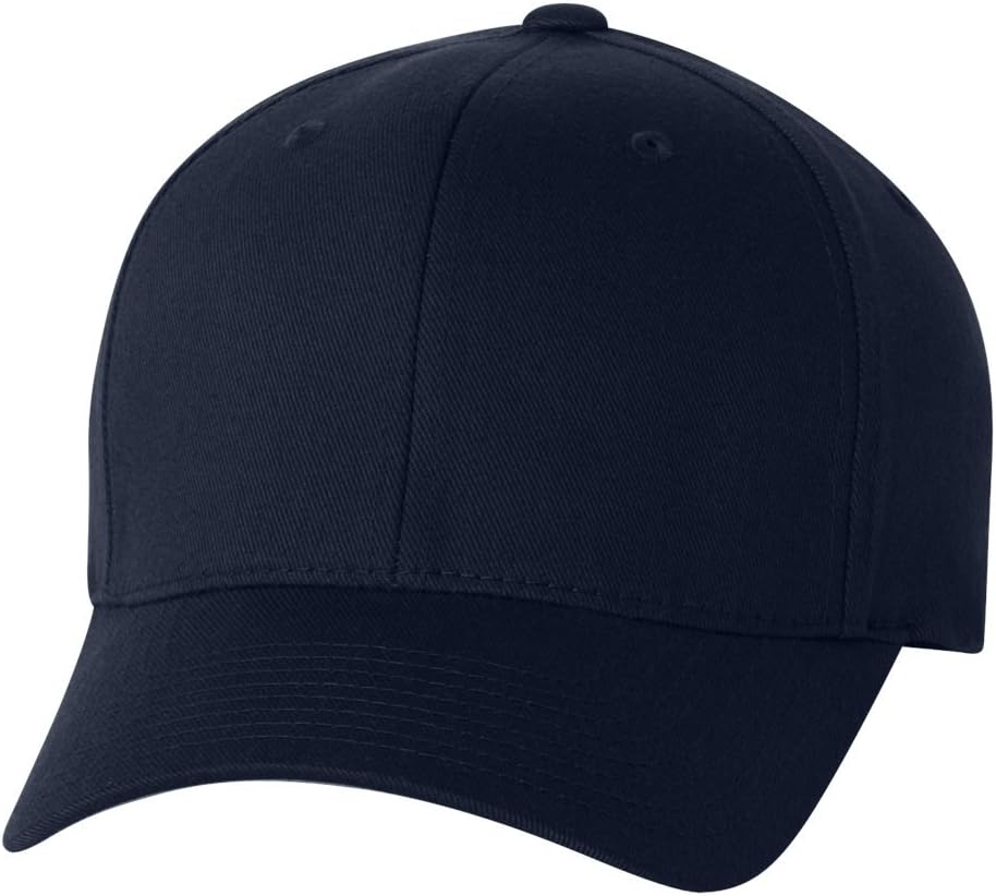 Flexfit Wooly Combed-Twill Cap - Dark Navy - S/M