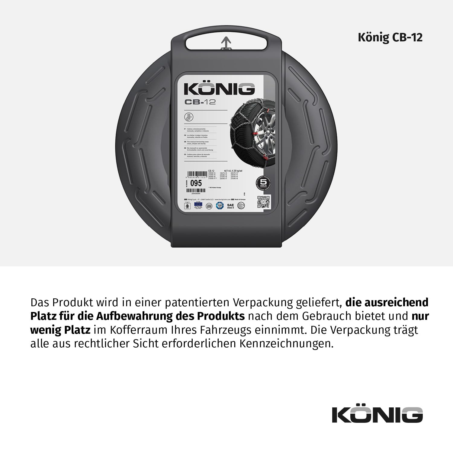 KÖNIG CB-12 090 - Schneeketten